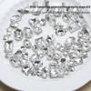 Nail Art Rhinestones: Transparent Pointed Hearts, Axe Heads, Square Rock Candy - Super Shiny Press-on Decorations