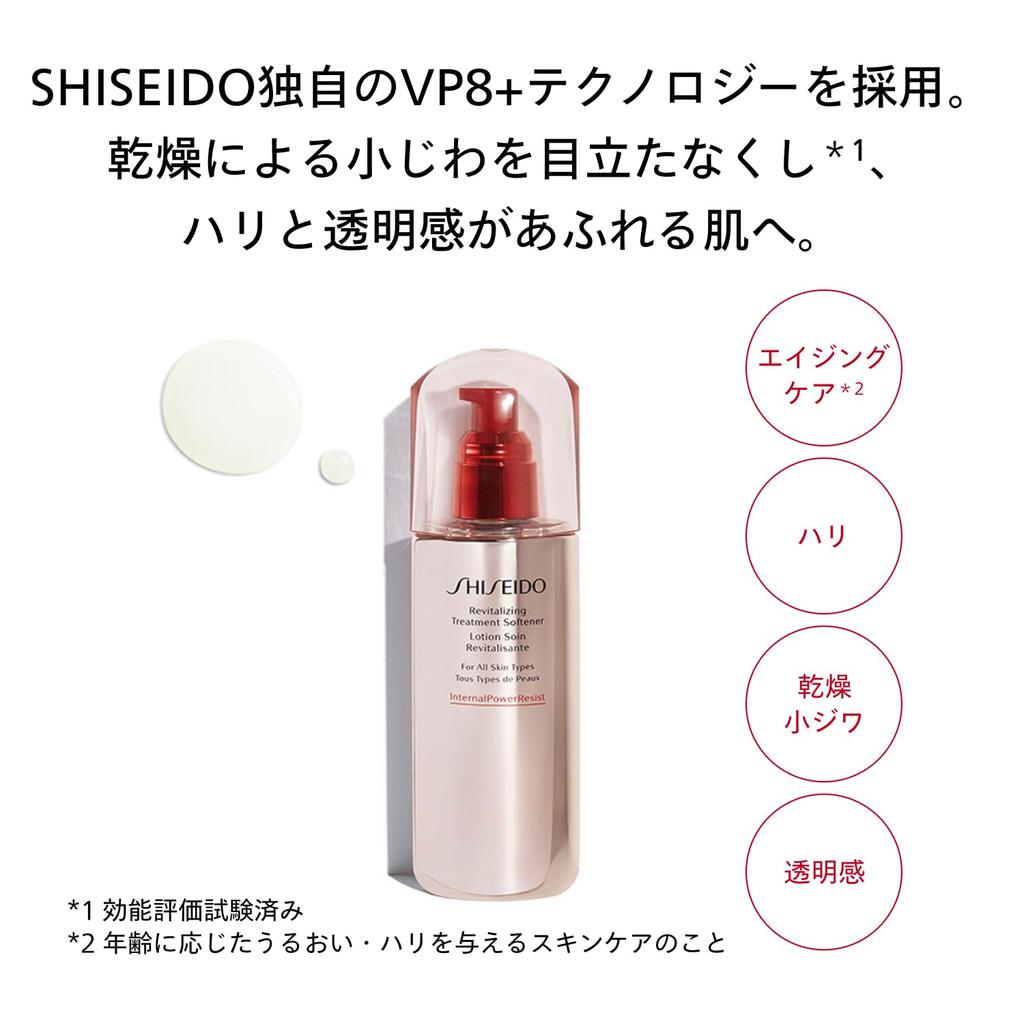 SHISEIDO Skincare RV Treatment Softener 150mL Toner Green Floral Scent Shiseido [Quasi-drug]