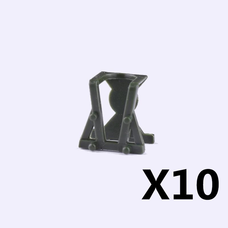 MOC Militärfigur Zubehör Bausteine Alpha SWAT Helm Weste Rucksack Knieschoner Nachtsichtgeräte Steine Spielzeug K017