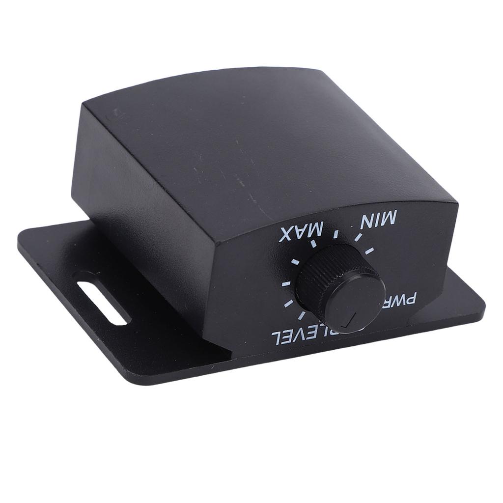 Bass Control Knob 6 Pin Subwoofer Volume Controller with 13ft Extension Cord Compatible with Most Car Amplifier Black