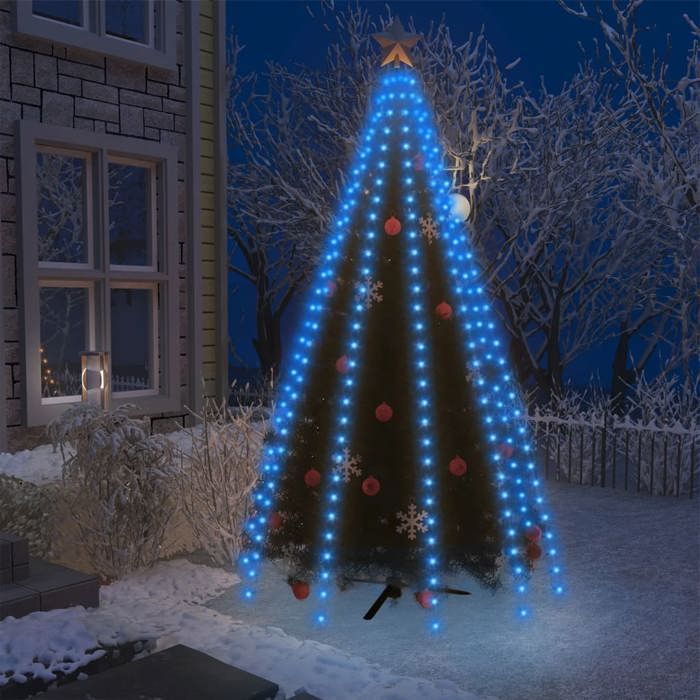 VidaXL String Lights Net Christmas Tree Decoration Christmas Ornament Wedding Living Room Home Interior 250 LED 328886