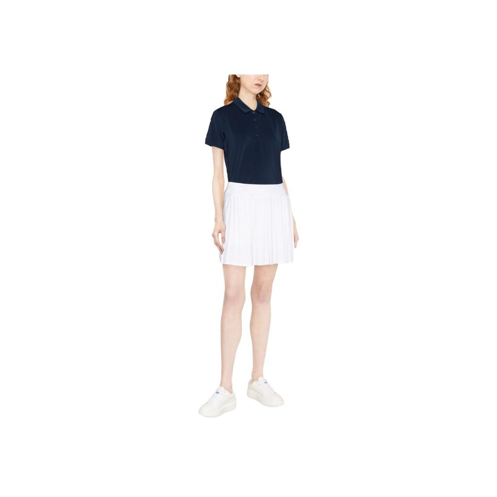 Adidas Solid Color Pleated Golf Skirt Comfortable Casual Women Skirts White HS8951