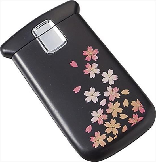

pocket magnifying glass with LED light paulownia Sakura magnifying paulownia Japanese return Respect for the Aged Maki-e (in box) [Magnifying glass, чорний