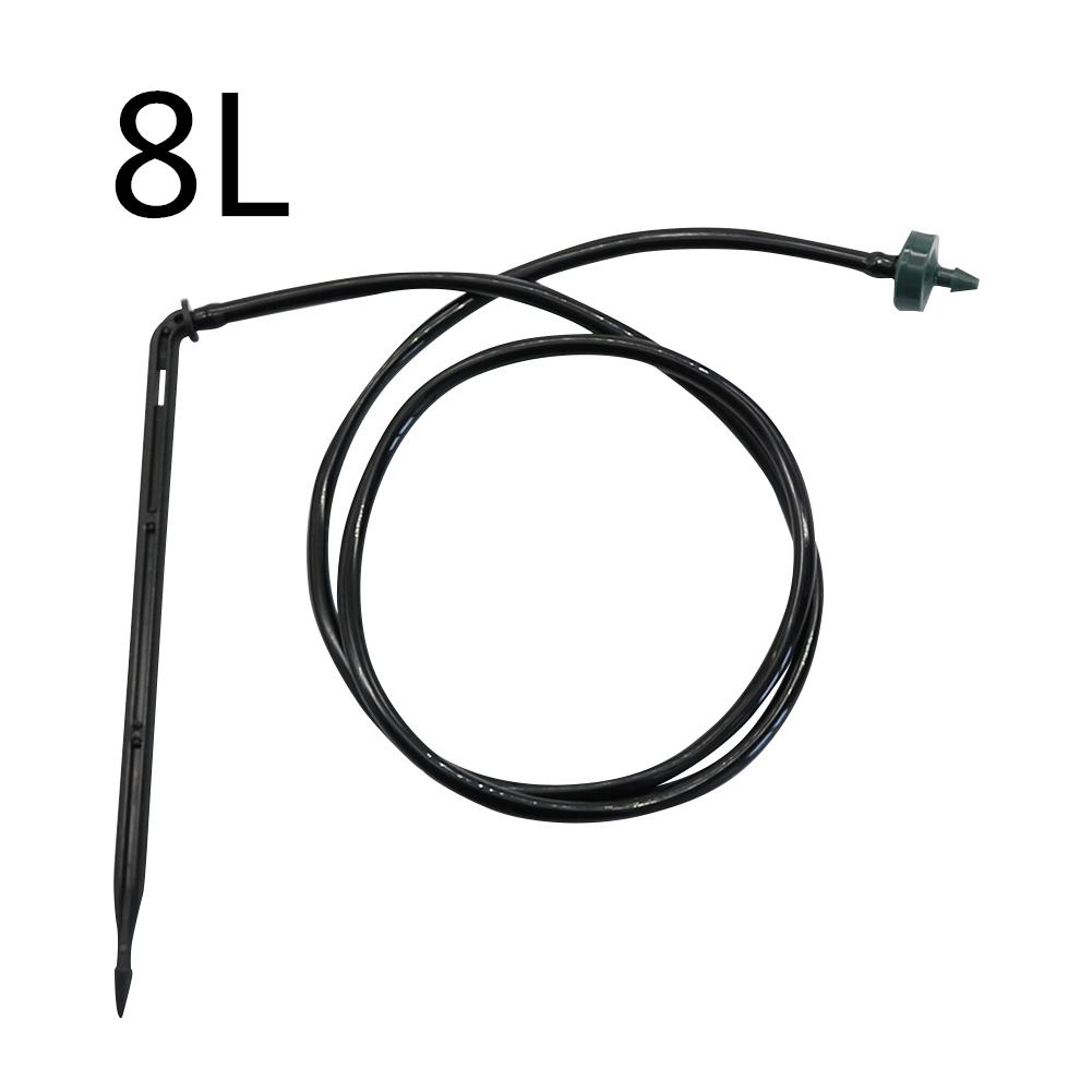 

12 Sets 2L/4L/8L Drip irrigation kit with Elbow Arrow Dripper 1Pc 3mm Puncher Greenhouse Watering kit Garden Irrigation System