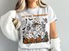 Lets Get Halloweird T-shirt, Halloween Skeletons Party Tee, Funny Halloween Oversized Unisex Streetwear Trendy Cotton Short Sleeves Classic