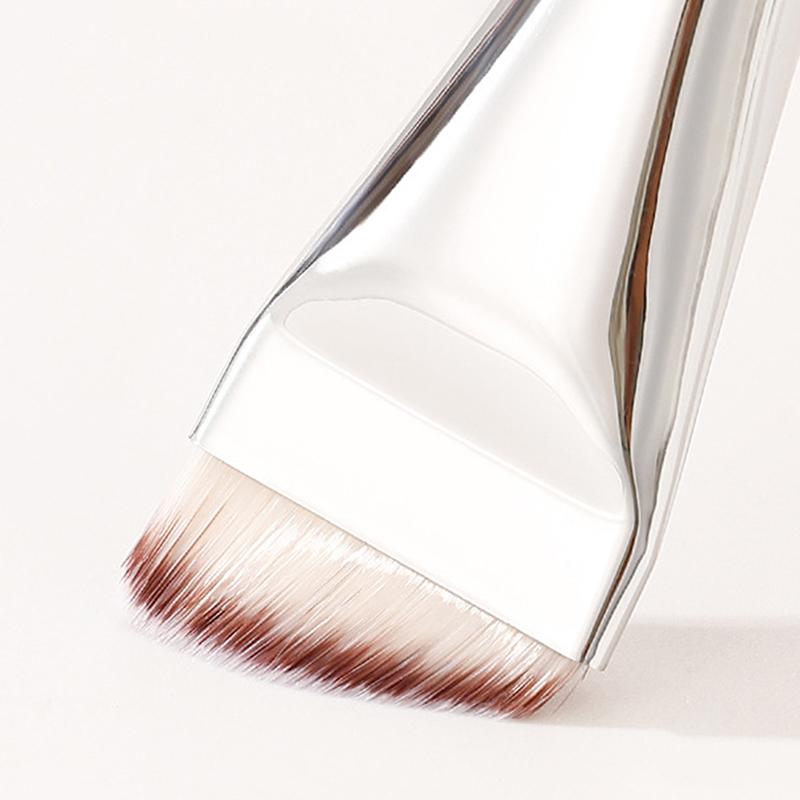 Ultra cienki pędzel do podkładu Lekki i cienki pędzel do konturowania twarzy Płaski pędzel do konturowania Mieszanie podkładu kremowego Pędzel do makijażu