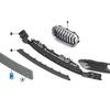 51137371683: Front bumper license plate holder for BMW 1 Series F20 LCI.