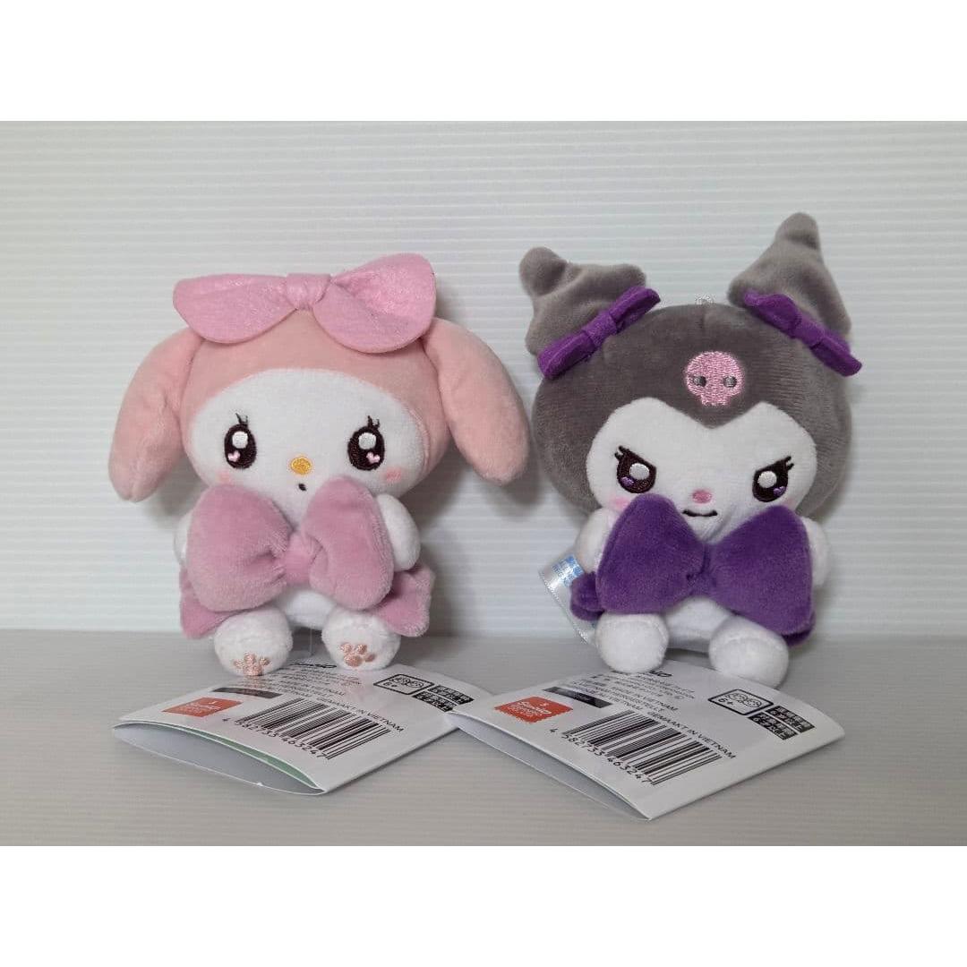 Sanrio My Melody Kuromi Mascot Plush Toy