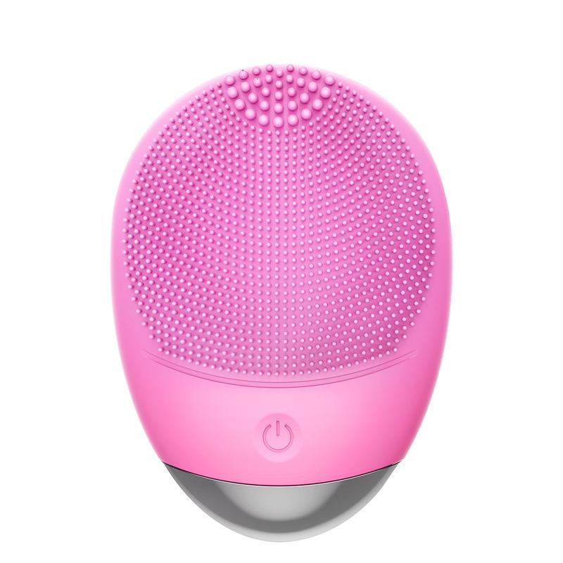 Ultrasonic Silicone Facial Cleansing Brush for Ladies