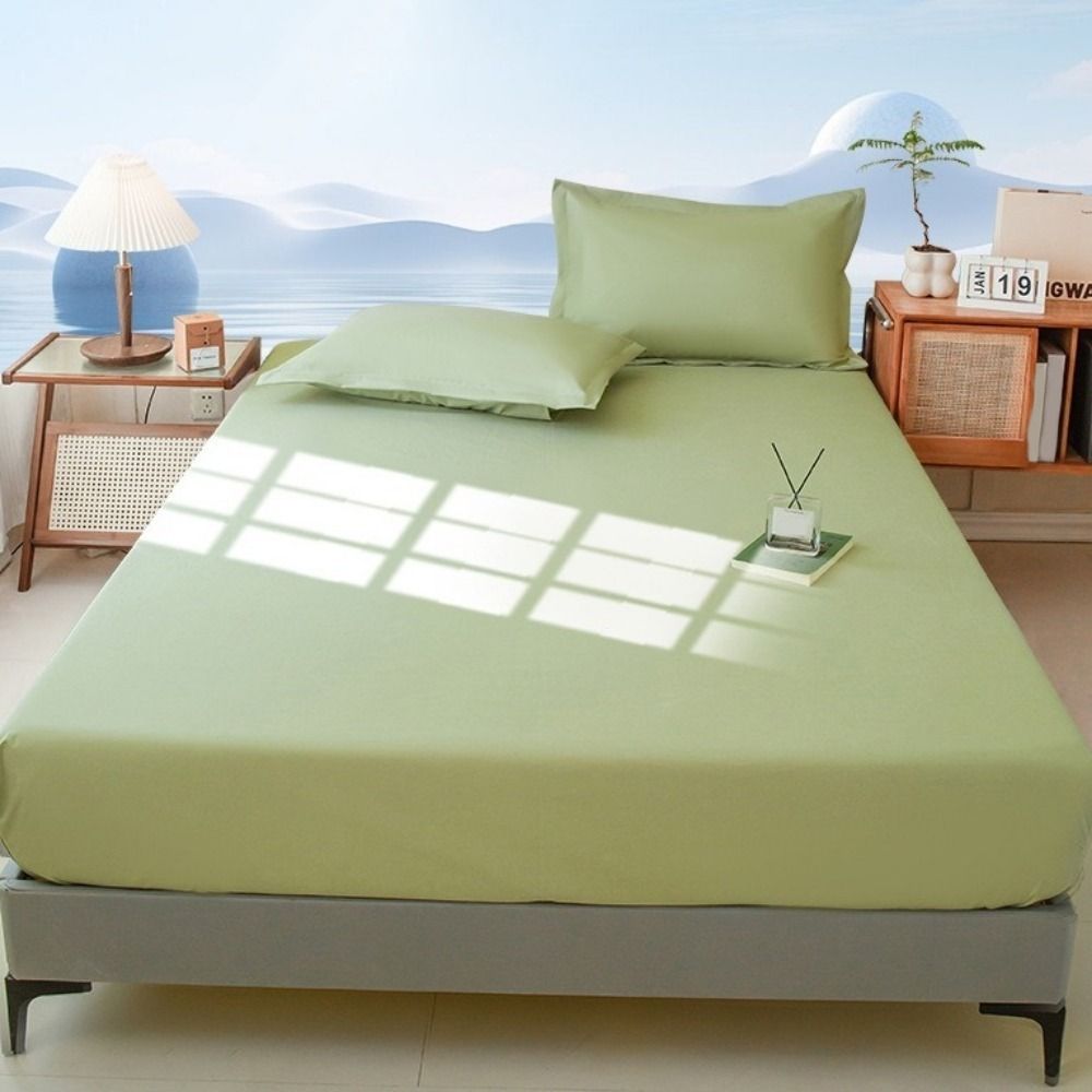 Non-slip Elastic Bed Fitted Sheet Soft Urinary Barrier Bed Sheet Full Protective Cover Children