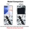 Anime Beach Scenery Case For Samsung Z Flip 8 7 6 5 4 Magnetic For Magsafe Clear PC Hard Folding Phone Cover For Galaxy Z Flip8 Flip7 Flip6