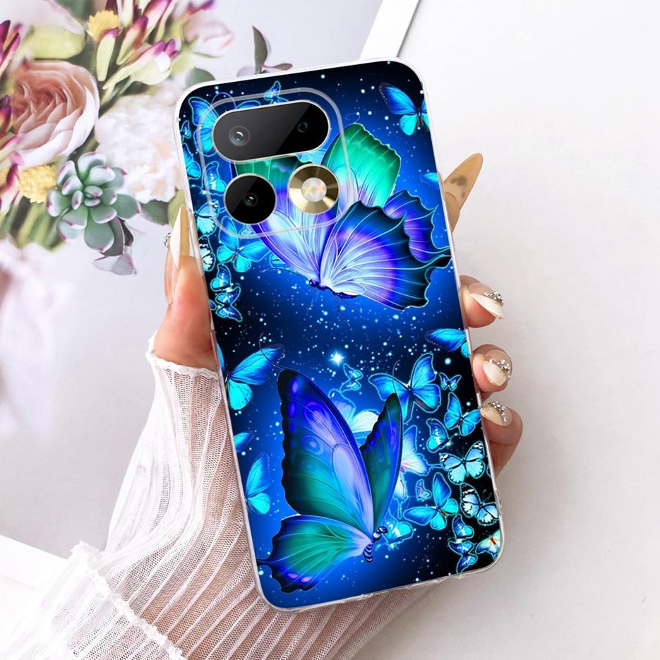 For Realme 16 Pro Plus Case RMX5131 Cute Cat Peacock Painted Cover Soft Slim Phone Case For Realme 16 Pro Realme16 Pro+ 5G Shell