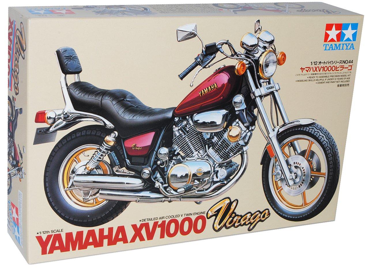 

Tamiya 1/12 Серия мотоциклов №. 44 Yamaha XV1000 Virago Пластиковая модель 14044