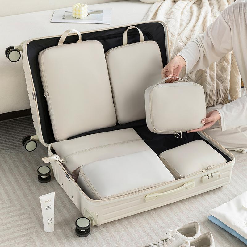 Memory Cloth Travel Storage Bag6Set of Luggage Suitcase Underwear Storage Bag Luggage Organizer Bag