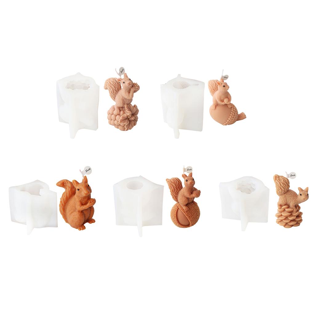 Geometric Candle Mold Silicone Mold for Candle Making Reusable Candle Resin Epoxy Mould Casting Molds DIY Silicone Mould