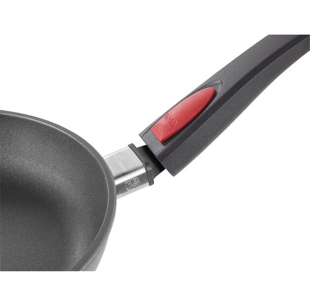 Woll Nowo Titanium Induction Cast Iron Frying Pan with Removable Handle 24 Cm (1524IL)