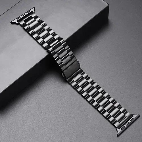 Stainless Steel Strap For Apple Watch Ultra 2 49mm 45mm 41mm 40mm 44mm 46mm Watch Strap Metal Bracelet For iWatch 10 9 8 7 6 5 4