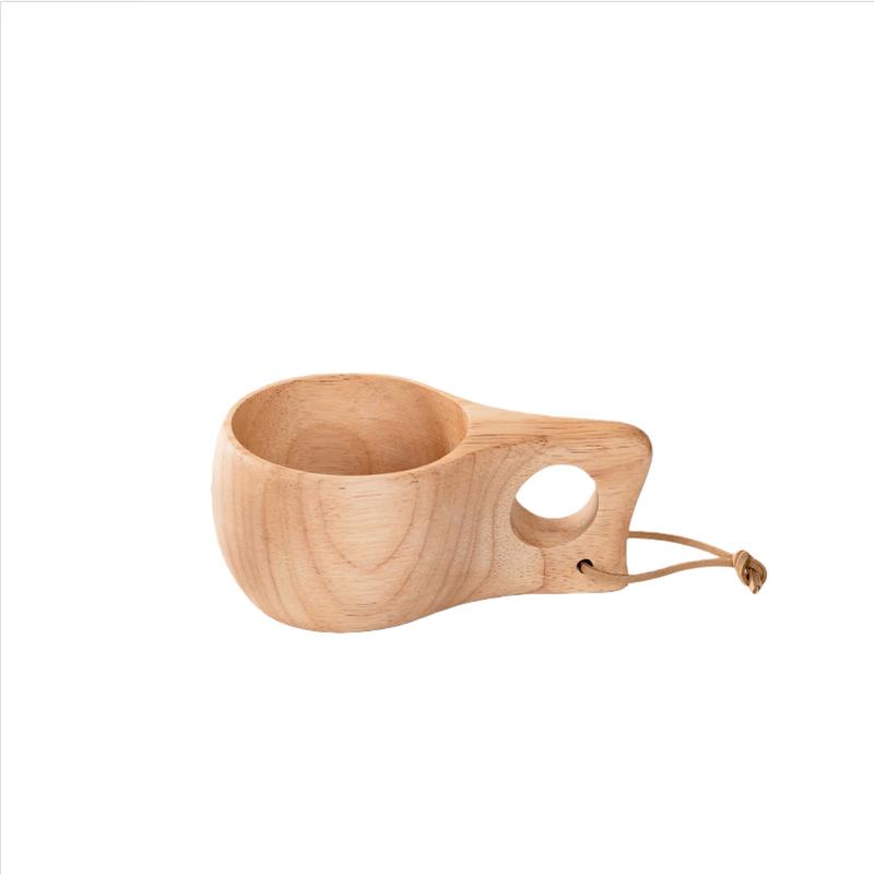 Rubberwood Milk and Tea Mug