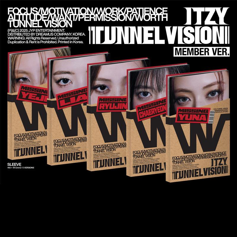 ITZY TUNNEL VISION (Member Ver.)