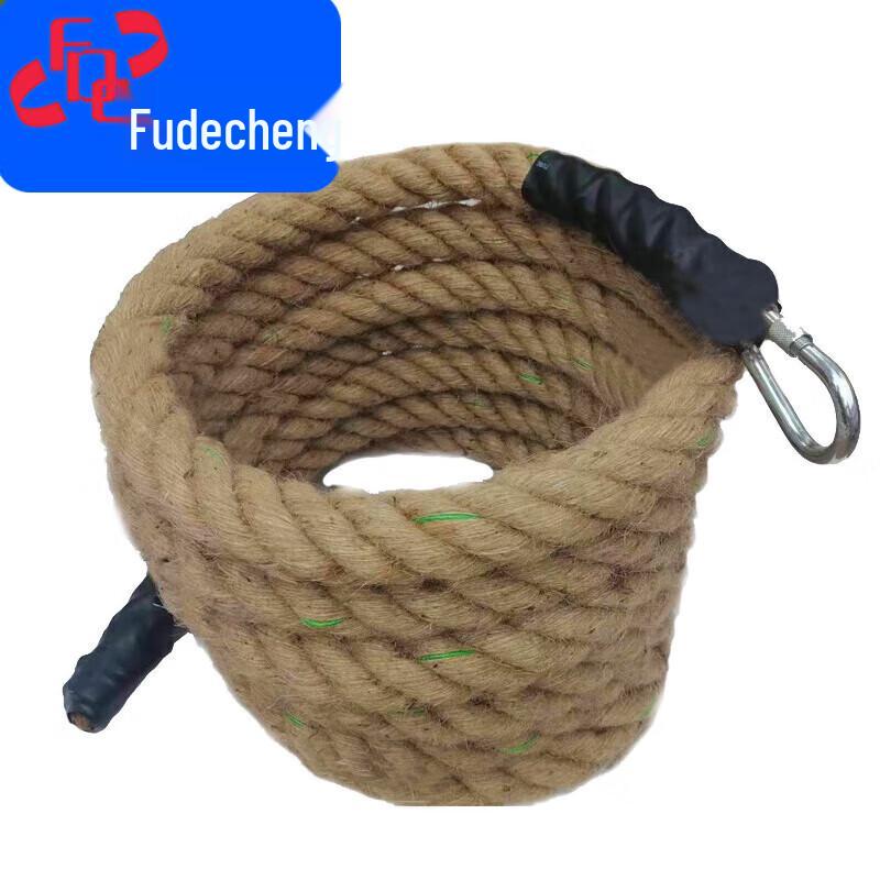 40mm Diameter Climbing & Tug-of-War Rope with Steel Hook