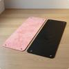 Rectangular Folding PVC Exercise Pad Suede Towel Mat Thick Gym for Home