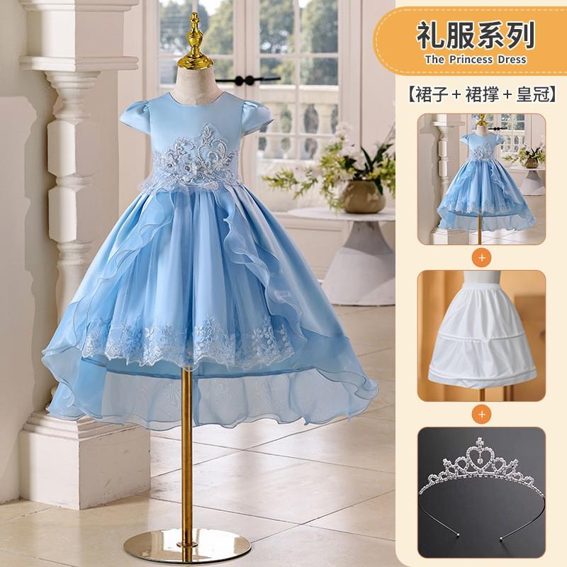 Mädchen Prinzessin Schönheitswettbewerb Kleid Kinder Formelles Kleid Kleinkind Teenager Hochzeitsparty Abschlussball