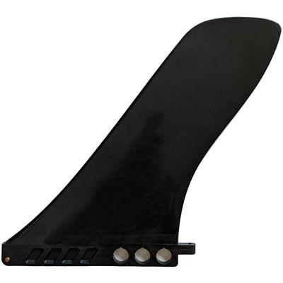 9" Center Fin (Hard) for Longboards, SUPs, AirSUPs, Raceboards, Surfboards, and Paddleboards (Black, 1 Fin, Screws Not Included)