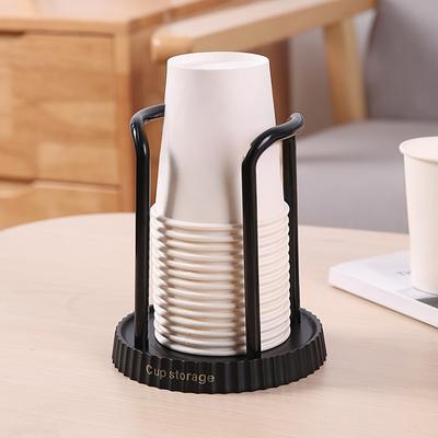 Kitchen Paper Cup Holder Disposables Cups Picker Multifunctional Desktop Cup Storage Rack Household Coffee Cup Holder for Home