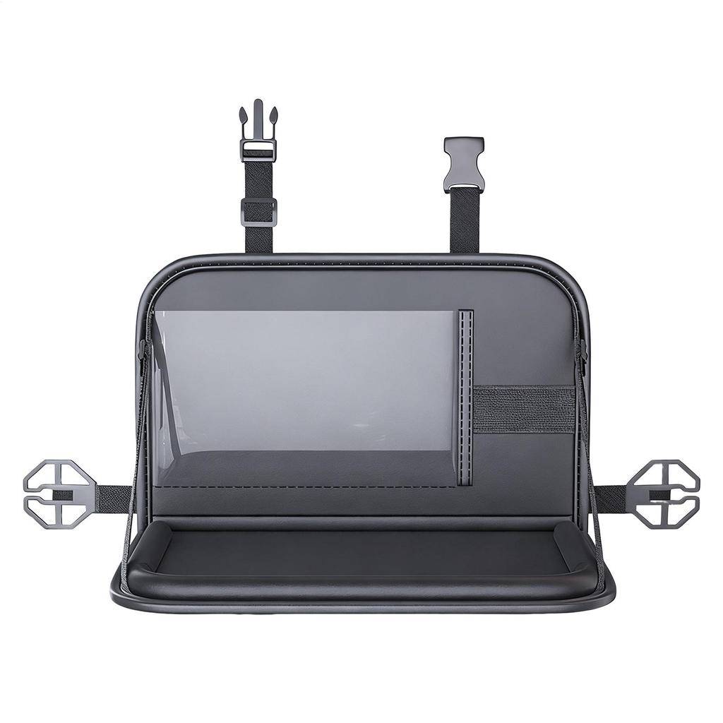 Car Seat Tray Foldable Rear Desk Storage Laptop Holder Car Table for Kids for Toddler Airplane Camping Long Ride Snack Time