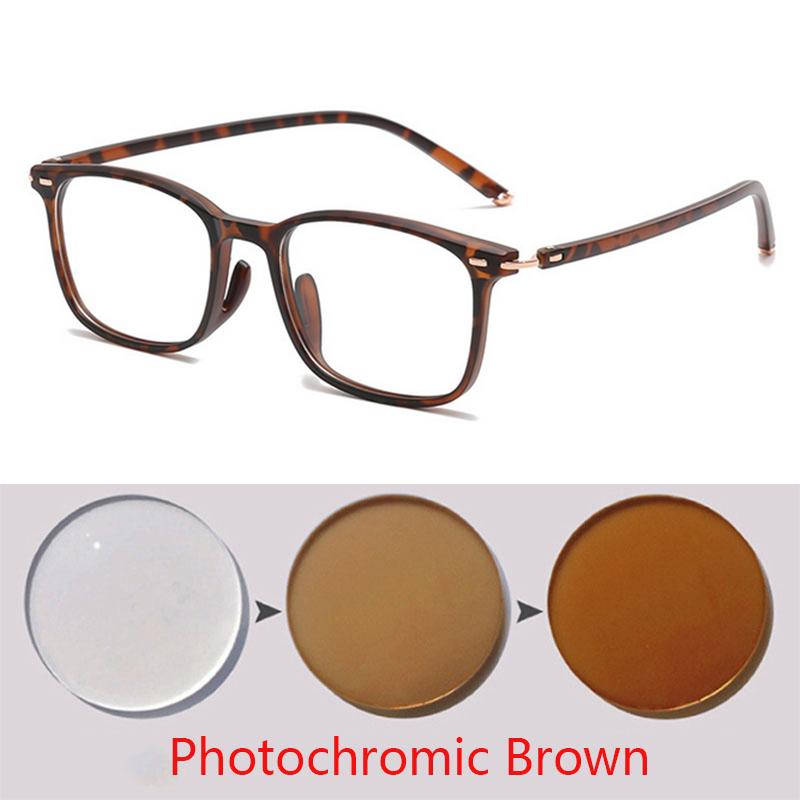 Ultra-Light Durable TR1349 Eyeglass Frame for Myopia Business Anti-Blue Light Student Natural Look Square Frame Eyeglasses