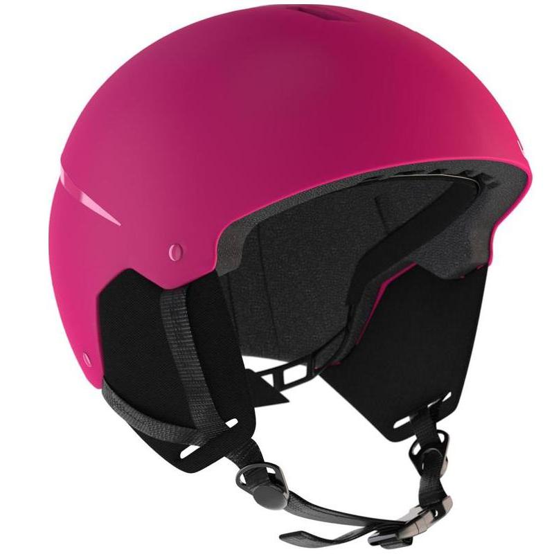 

DECATHLON H100 Детский ударопрочный, простой в уходе лыжный шлем KIDK из АБС-пластика S розовый