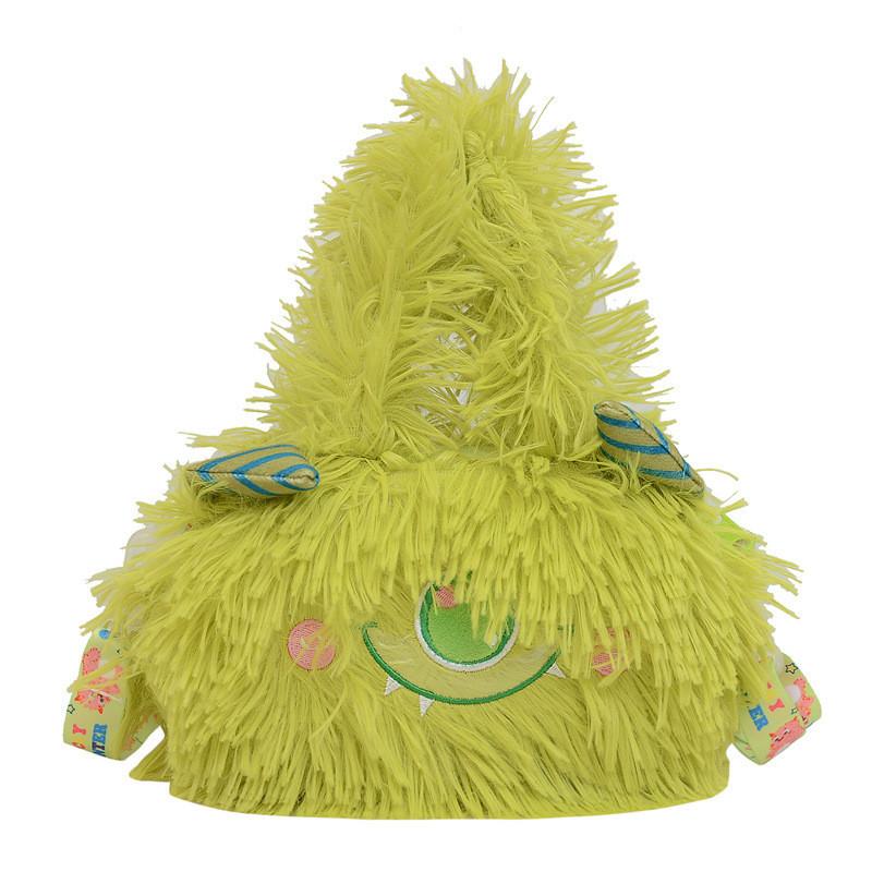 Entzückende Plüschmonster-Schultertasche für Mädchen, weich und leicht, Handtasche für Kinder