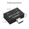 USB 2.0 A Male To Double USB Female Y Splitter Extension Hub For Desktop Laptop And Car Charging Adapter