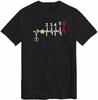 Heartbeat Gear Shift 1 Down 5 Up Biker T Shirt Shift 1 Up 5 Motorcycle Top Tee Unisex T-Shirt
