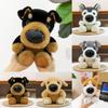 Large Head Dog Plush Toy Husky Soft Stuffed Animal For Kid Gift