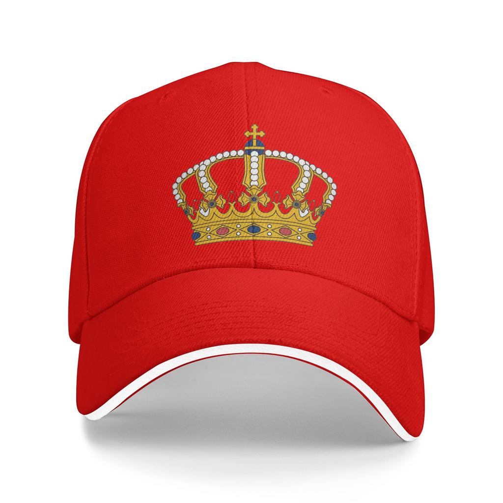 Imperial State Crown Sun Baseball Cap  Summer Y2k Retro Hip Hop Hats For UnisexTeens Hunting Camping Baseball Caps