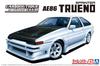 Aoshima Bunka Kyozai Scale The Tuned Car Series 45 Toyota Car Boutique Club AE86 Trueno 1985 Plastic Model 1/24 No.