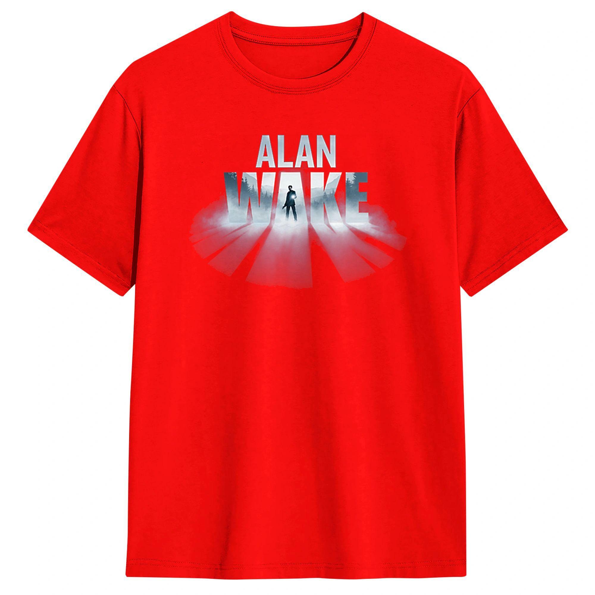 

Alan Wake T Shirt Summer Cotton T Shirts For Men Design Tee Shirt Short Sleeve Streetwear Tops S