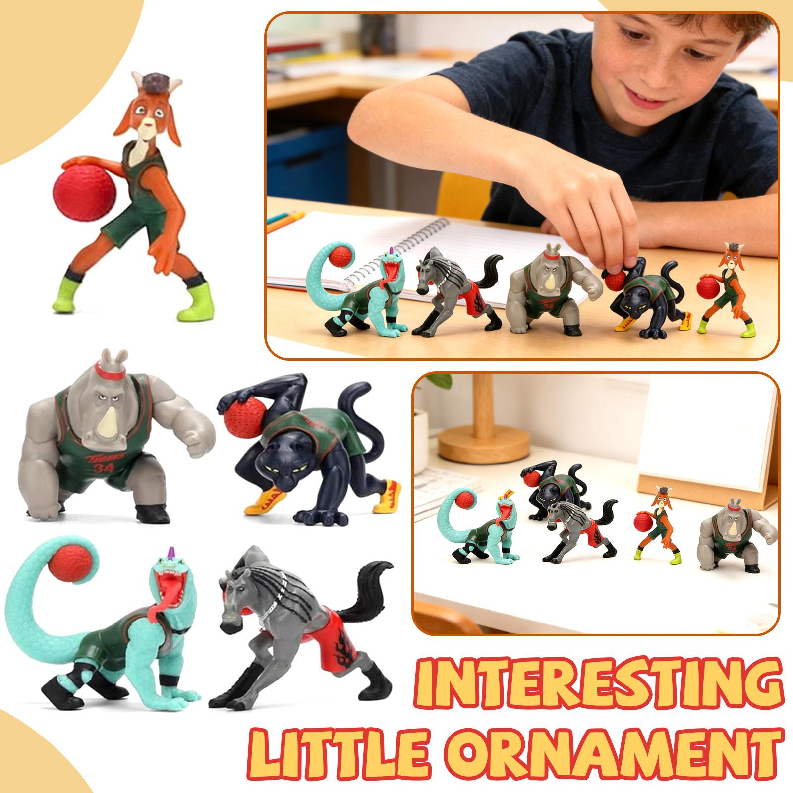 

Non-movable Doll Collection Version Scale Doll Desktop Ornaments One Size