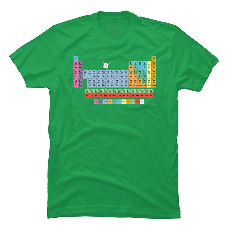 Das Element der Überraschung Mathe T-Shirt Chemie Wissenschaft Herren Oberteile T-Shirt Maßgeschneidert Neue Mode Kleidung Shirt
