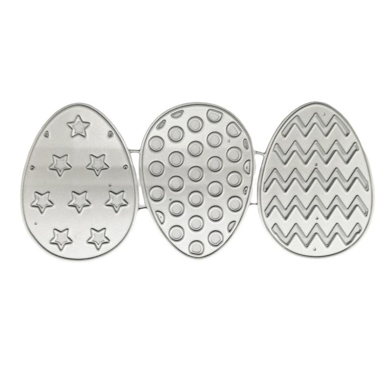 Compound Egg Metal Stencil Embossing Cutting Dies for Diy Scrapbooking Paper  Stamps for Card Embossing Craft Decor