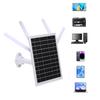 Solar WiFi 6 Extender IP66 Water Proof Solar Wifi Extender Signal Booster 18000 MAh Battery with SIM Card Slot for Camping RVs