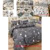 Snoopy Water Wash Cotton Bedding Set With Printed Floral Design For Student Dorms