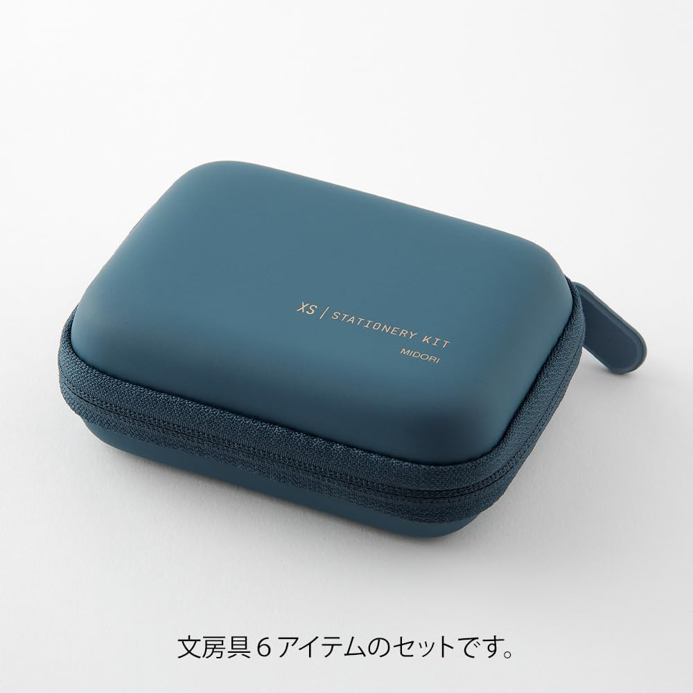 Midori Stationery Set XS Stationery Kit Navy Blue B 35654006