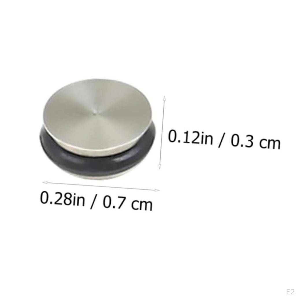 10Pcs Flute Hole Plugs Flutes Repair Part Gold for Enthusiasts Open Transition 7 mm Music