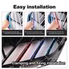 MLKQ6 3PCS Car Front Grille Trim Strips For BMW X3 G45 G48 2025 2026 Three Color Grille Decoration Accessories Car Exterior Moulding