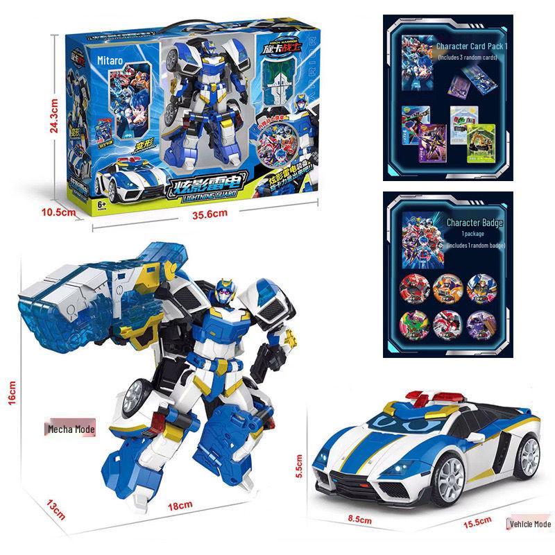 

Электрический Меха-Боец: Игрушка Машина-Трансформер для Мальчиков