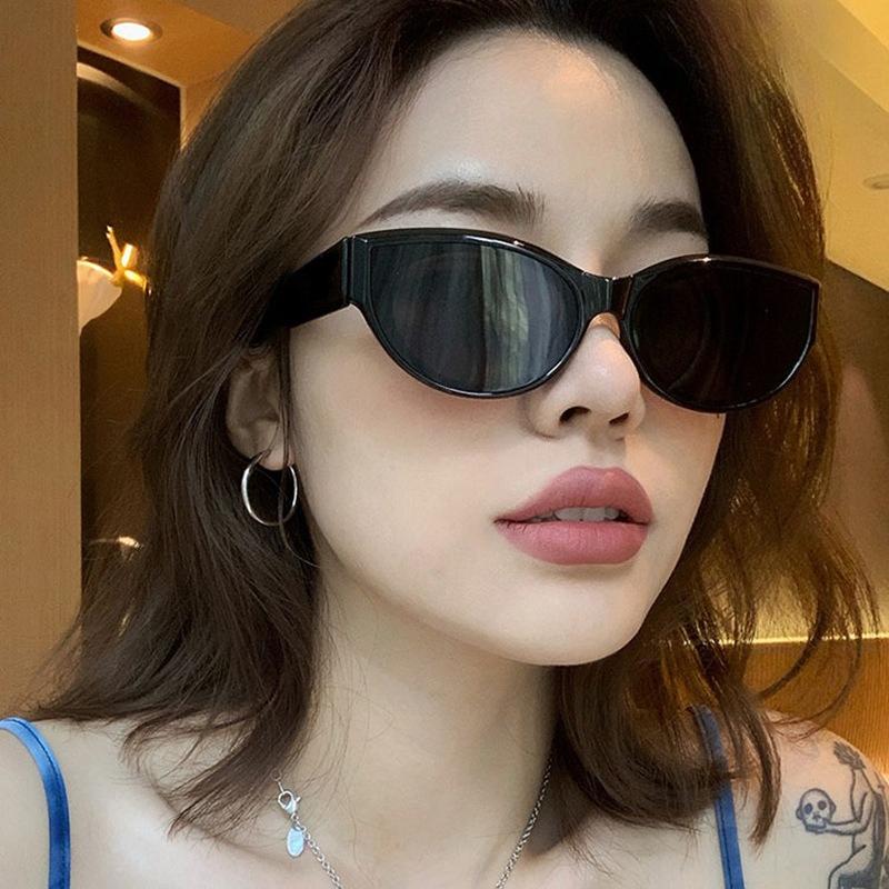 Retro Cat Eye Frame Sunglasses Vintage Men Women Uv400 Eye Protection Outdoor Sun Glasses Eyewear Goggle Shades Eyeglasses