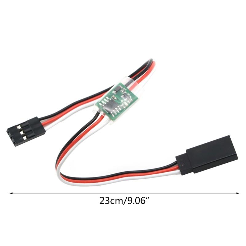 1PC 5-6V Steering Gear Slow Servo Reducer Delay Module- Professional for RC Models Speed Converter
