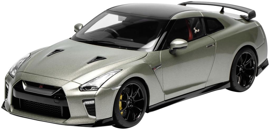 FREESTYLE MOTORHELIX Scale Nissan Track Edition Engineered By NISMO 2022 Millennium Jade Finished Model M83515 1/18 GT-R (R35) T-Spec